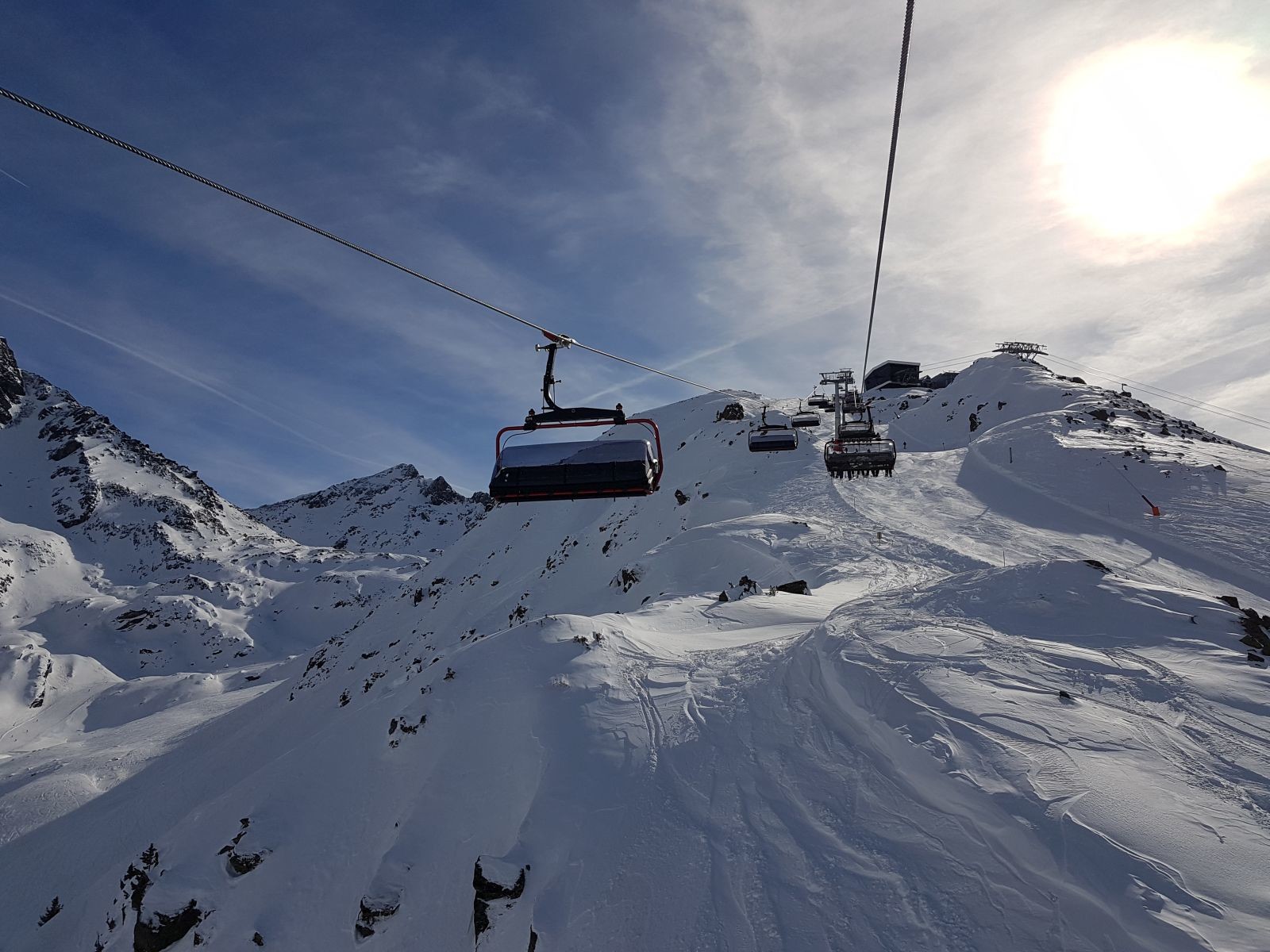 In der neuen Bahn mit spannender Trasse