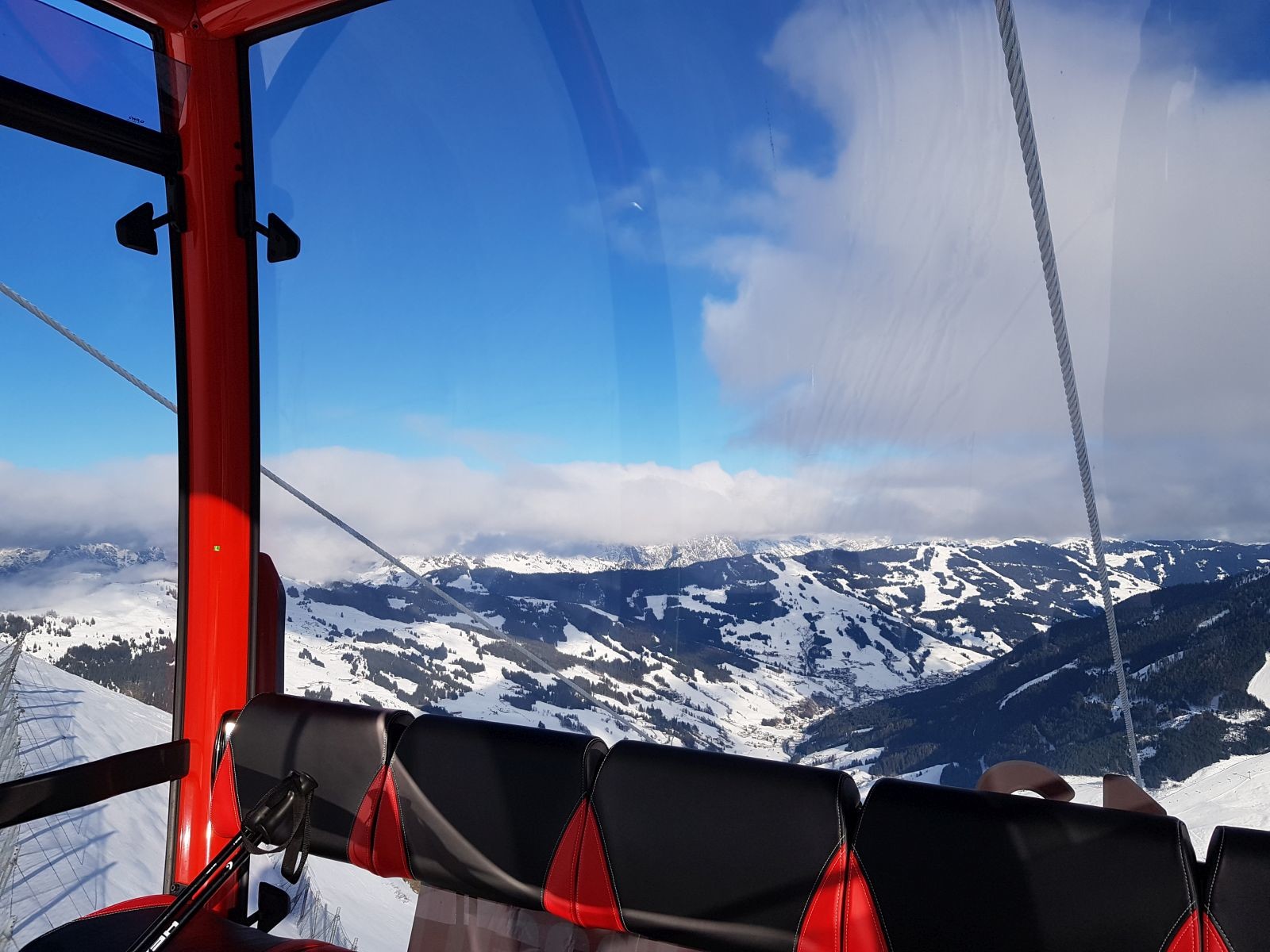 So eine Privatgondel hat schon was.