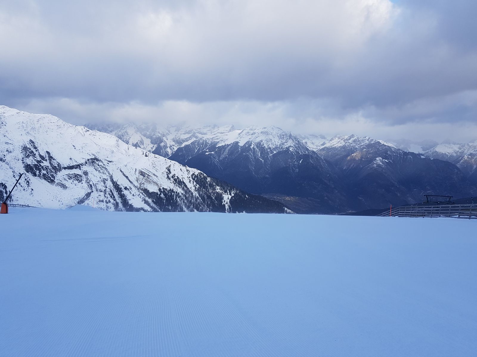 Start in die ebenso gute Schöngampabfahrt