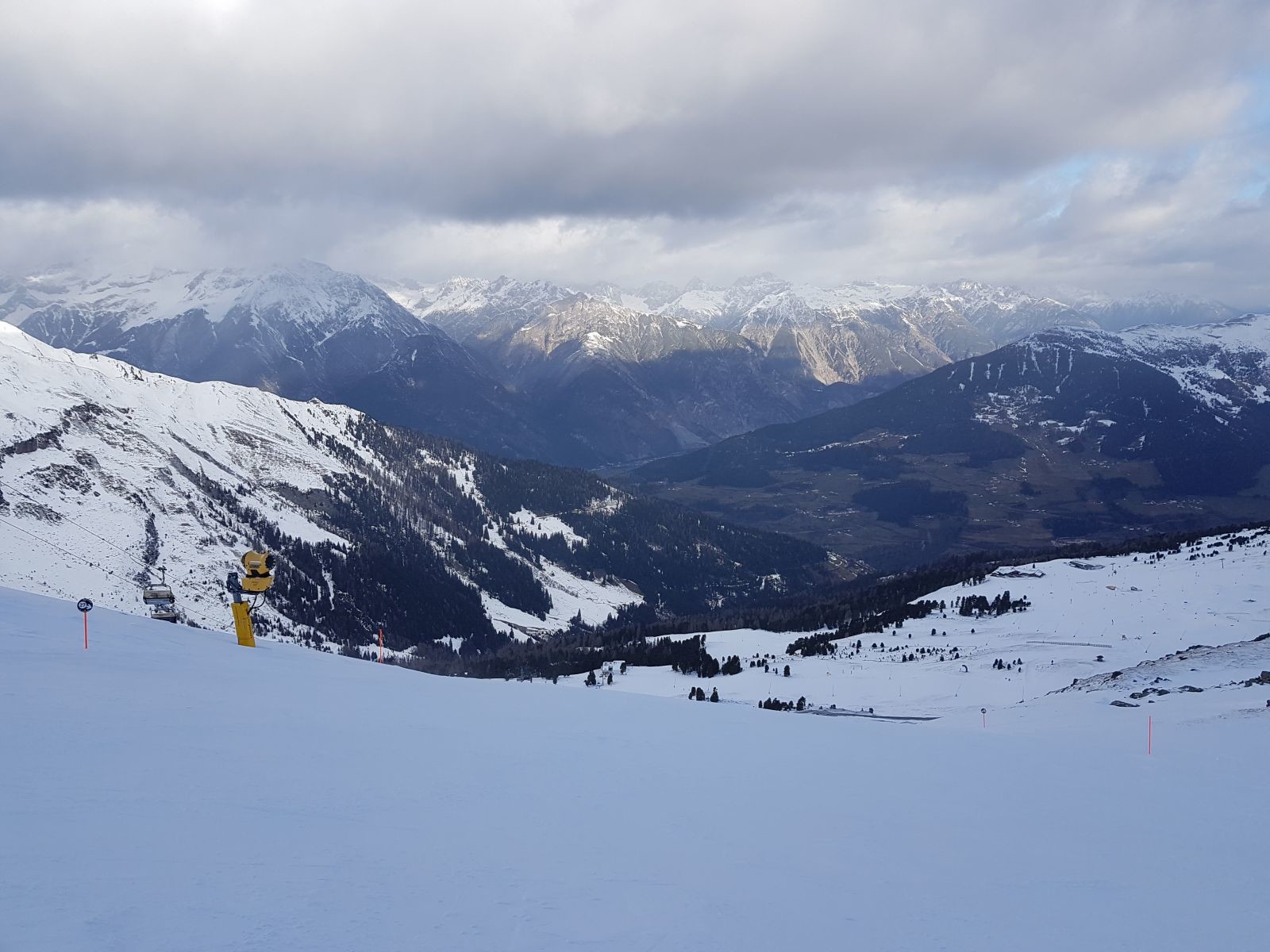 Wieder oben. Diesmal nahm ich die Zwölfer-Sportiv.