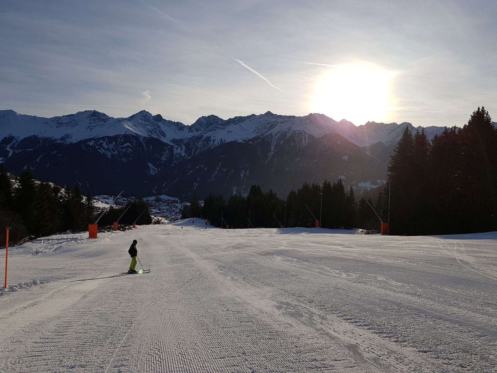 ...zur Mittelabfahrt.