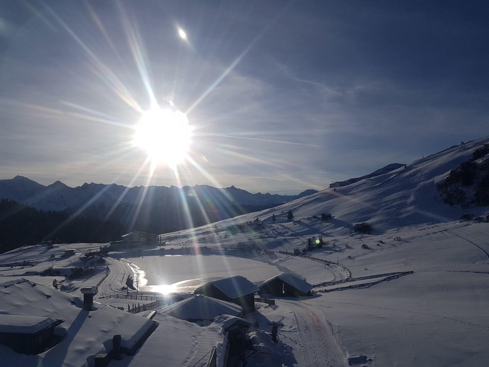 Schon in der Lazidgondel