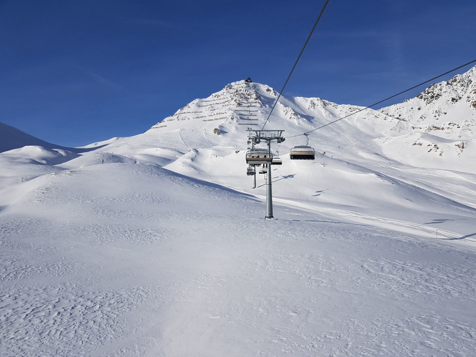 Die Masnerkopfbahn fuhr heute weitgehend störungsfrei und mit flottem Tempo.