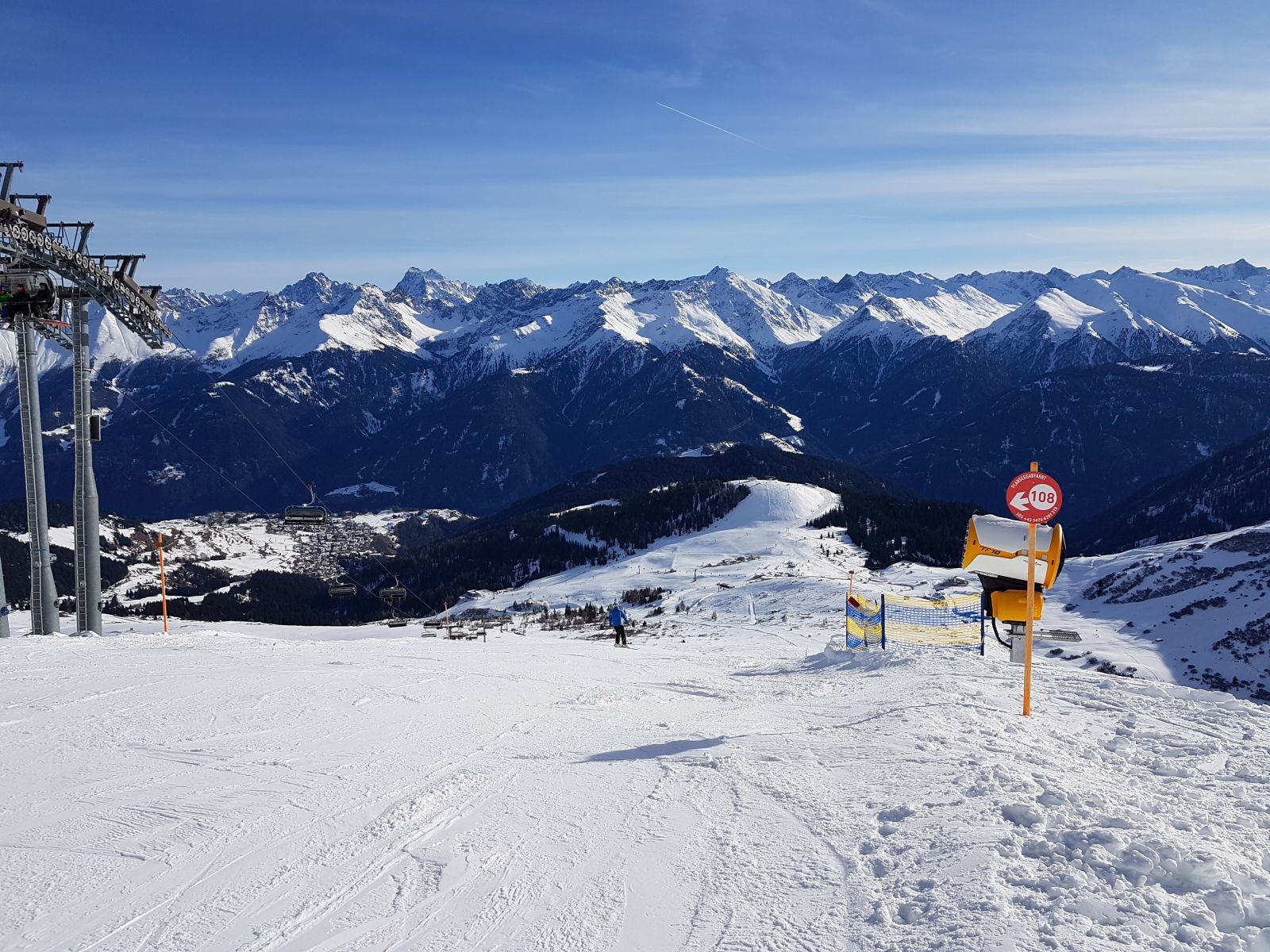 Die Planseggabfahrt war gut.