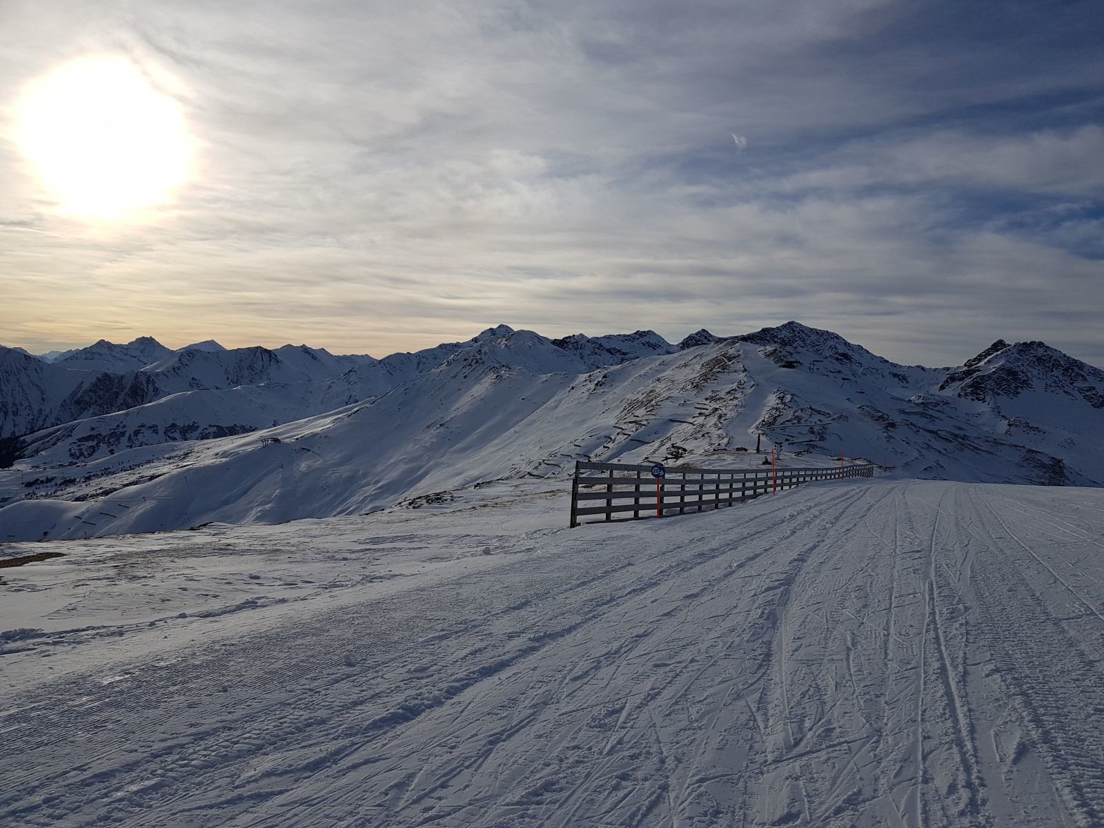 Ehe es schließlich über die Frommes ins Tal ging.