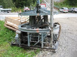 Was isn das für ein Teil??? Is das der Antrieb vom alten Sessellift???