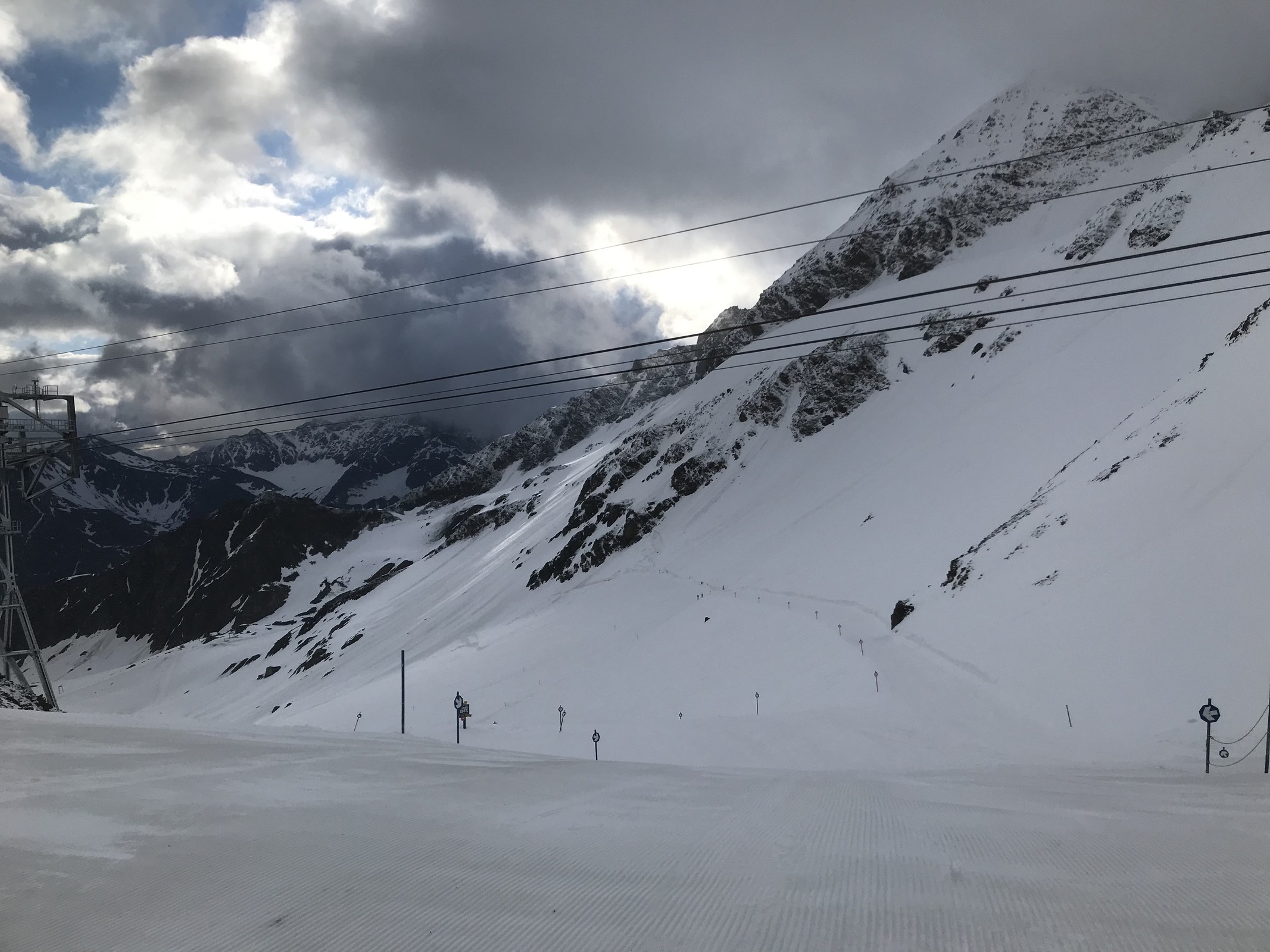 Schöner Rundblick am Morgen um 7:15 Uhr