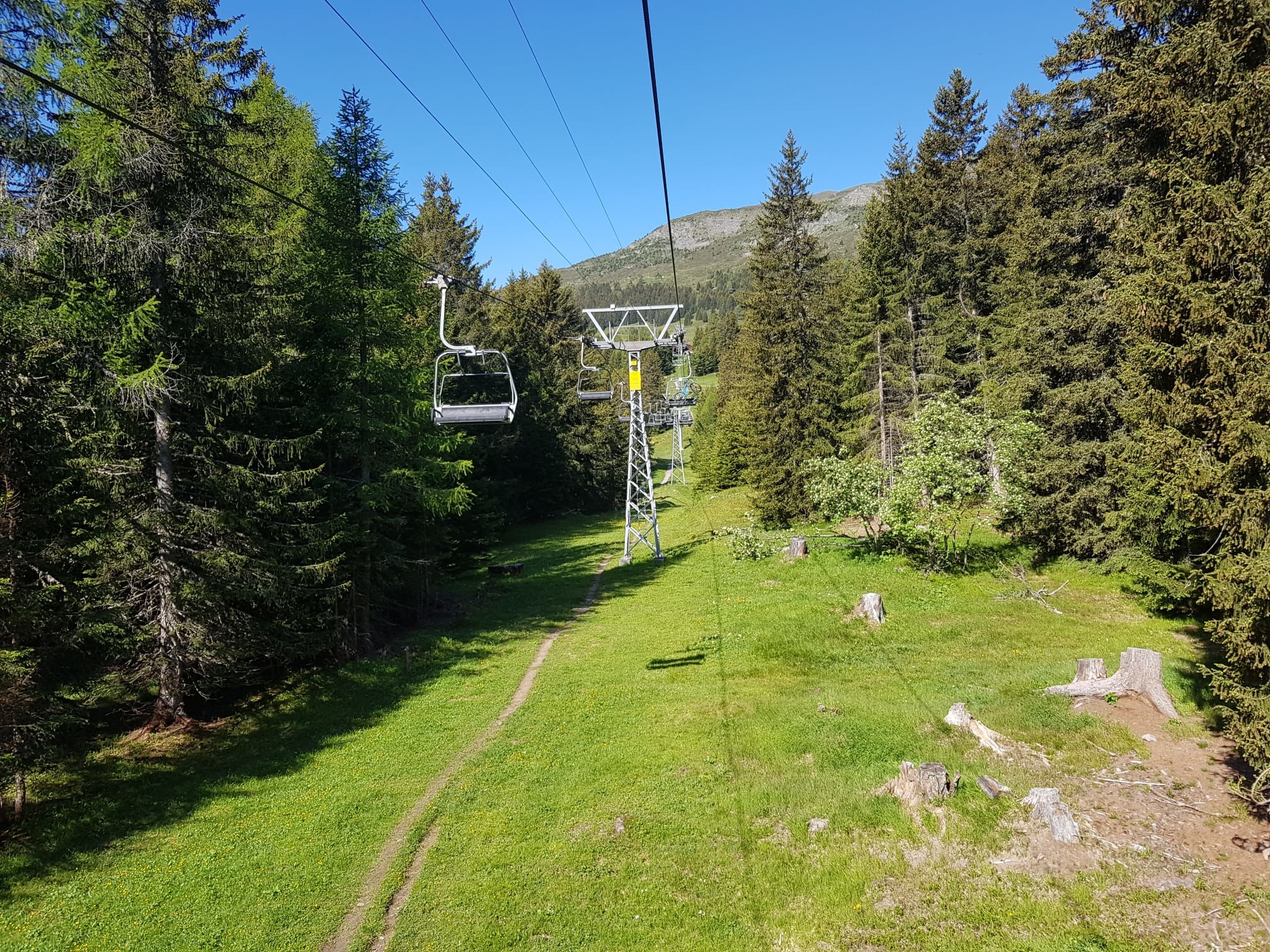 Bergfahrt SB Tgantieni