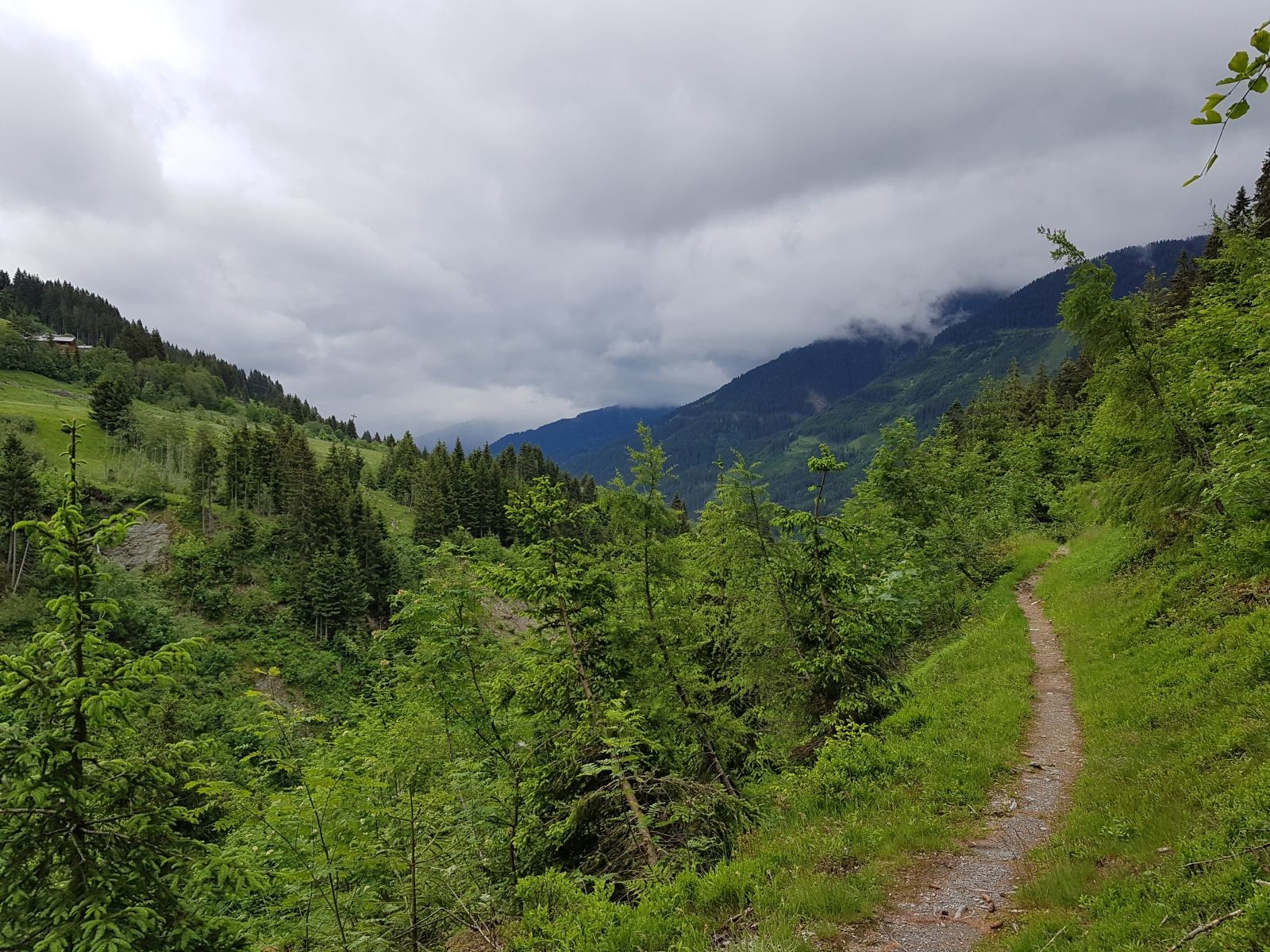 Das geschulte Auge erkennt links die Kohlmaisbahn. Der Weg war wirklich wieder superschön!