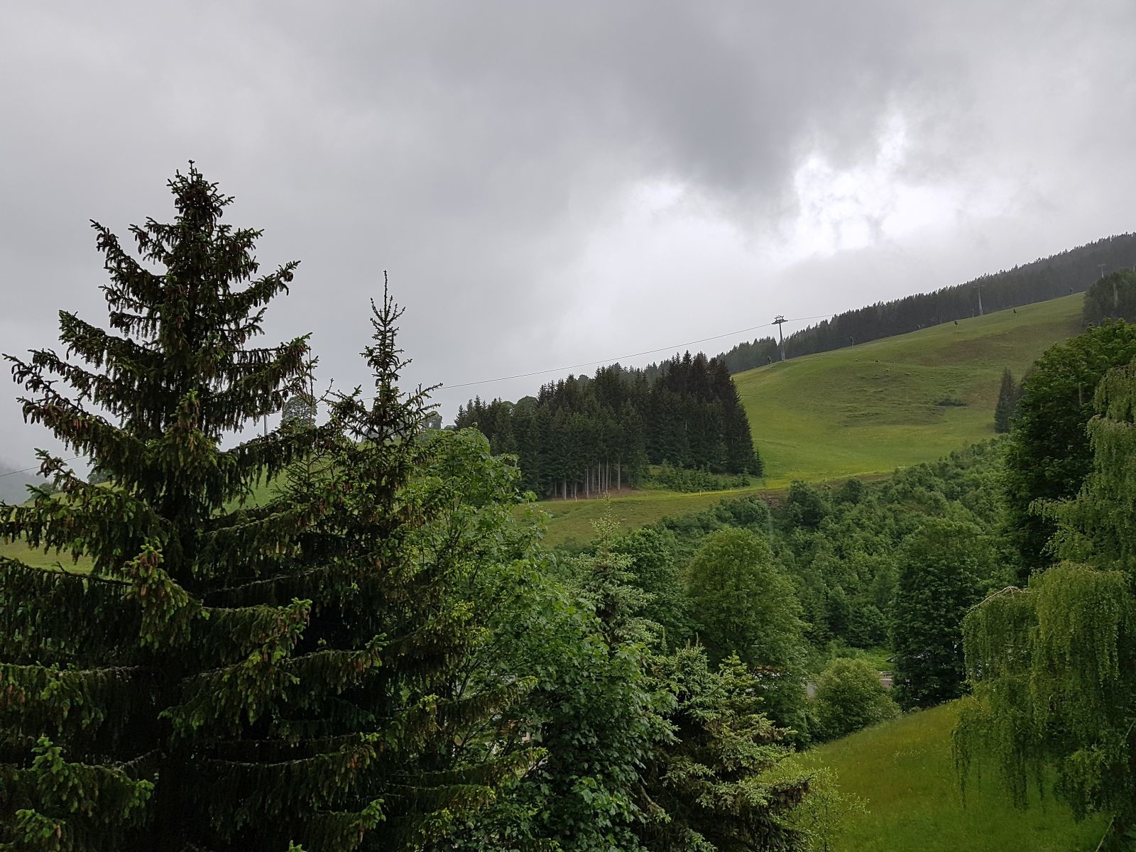 Kurz darauf regnete es schon. Schön wars!