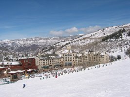Beaver Creek selbst, 2469 m ist weniger einheitlich gehalten als die Bachelor Gulch
