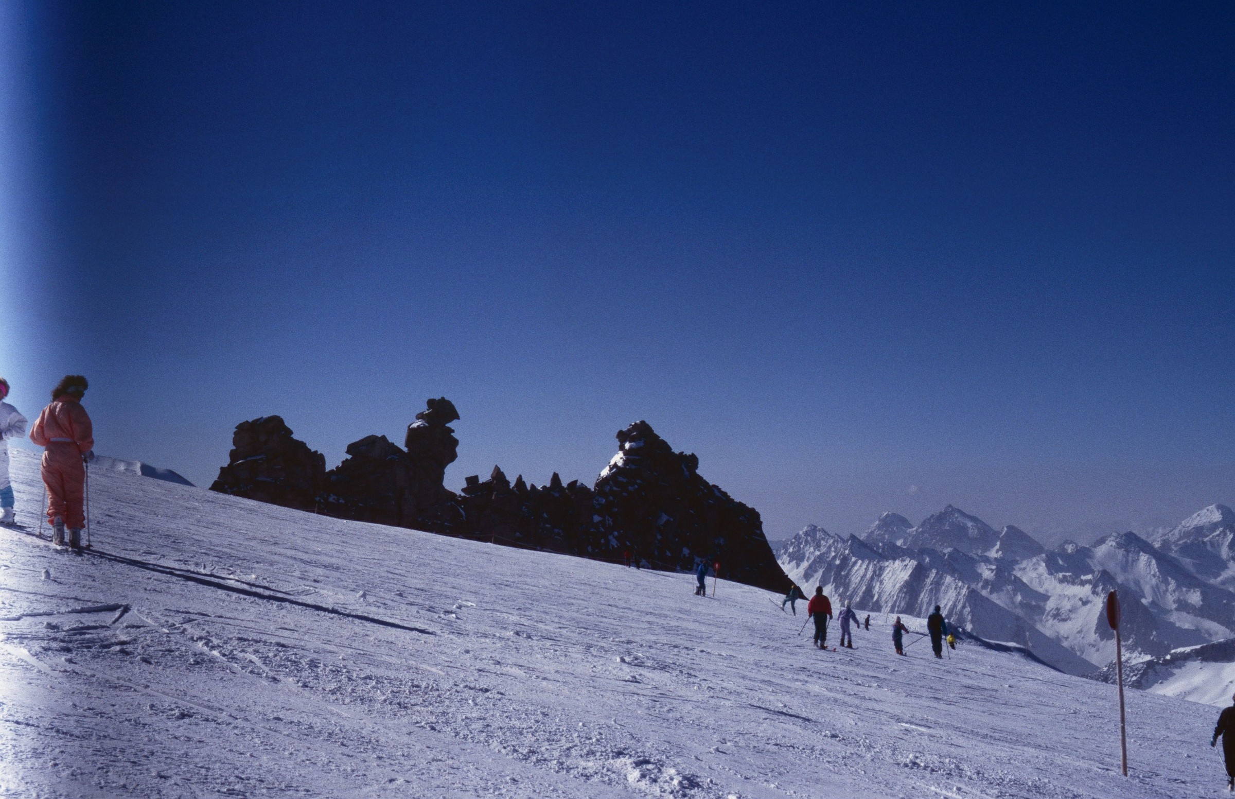 Keine Ahnung, wo dieses Bild entstanden ist. An der Gefrorenen Wand vielleicht?