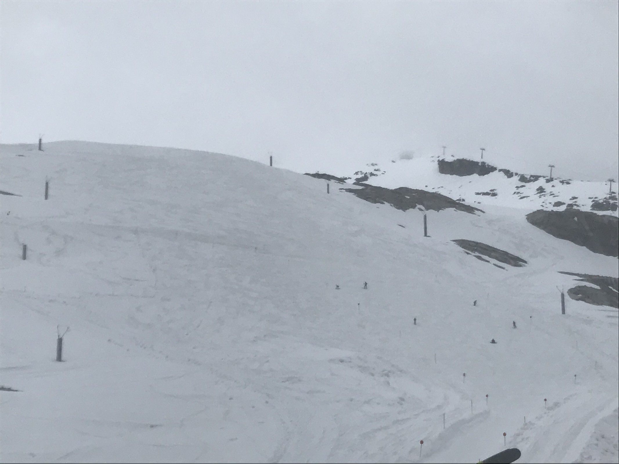 Der Schlusshang ca. 16 Uhr