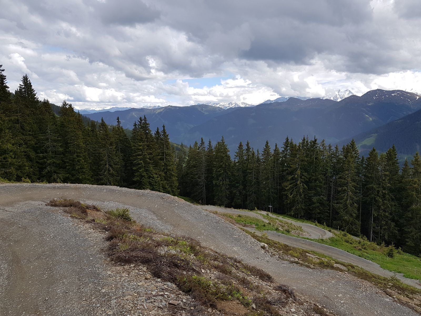 Vom Trail habe ich leider nur ein Bild, weil dann...