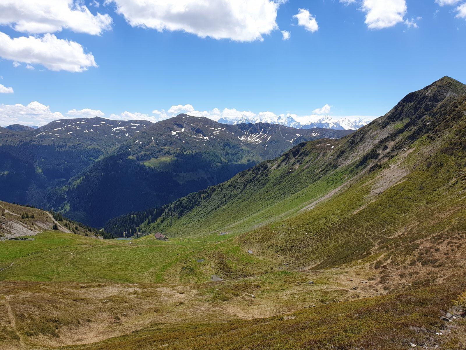 Hier nochmal ein schöner Blick auf die Hohen Tauern