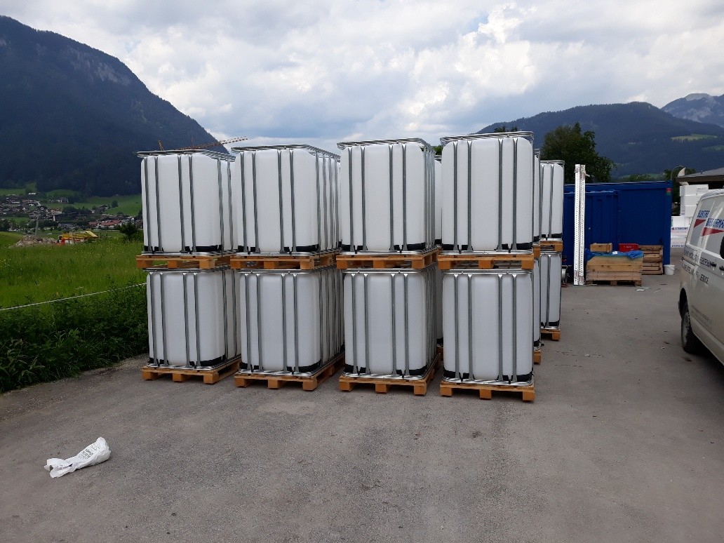 "Kanister" zum Beladung simulieren