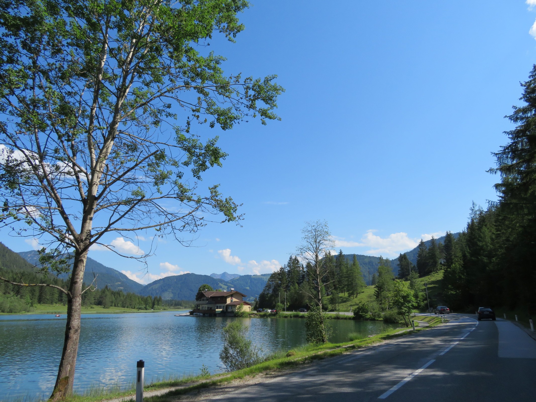 Und weiter am Pillersee entlang. Alles während der Fahrt aufgenommen ;-).