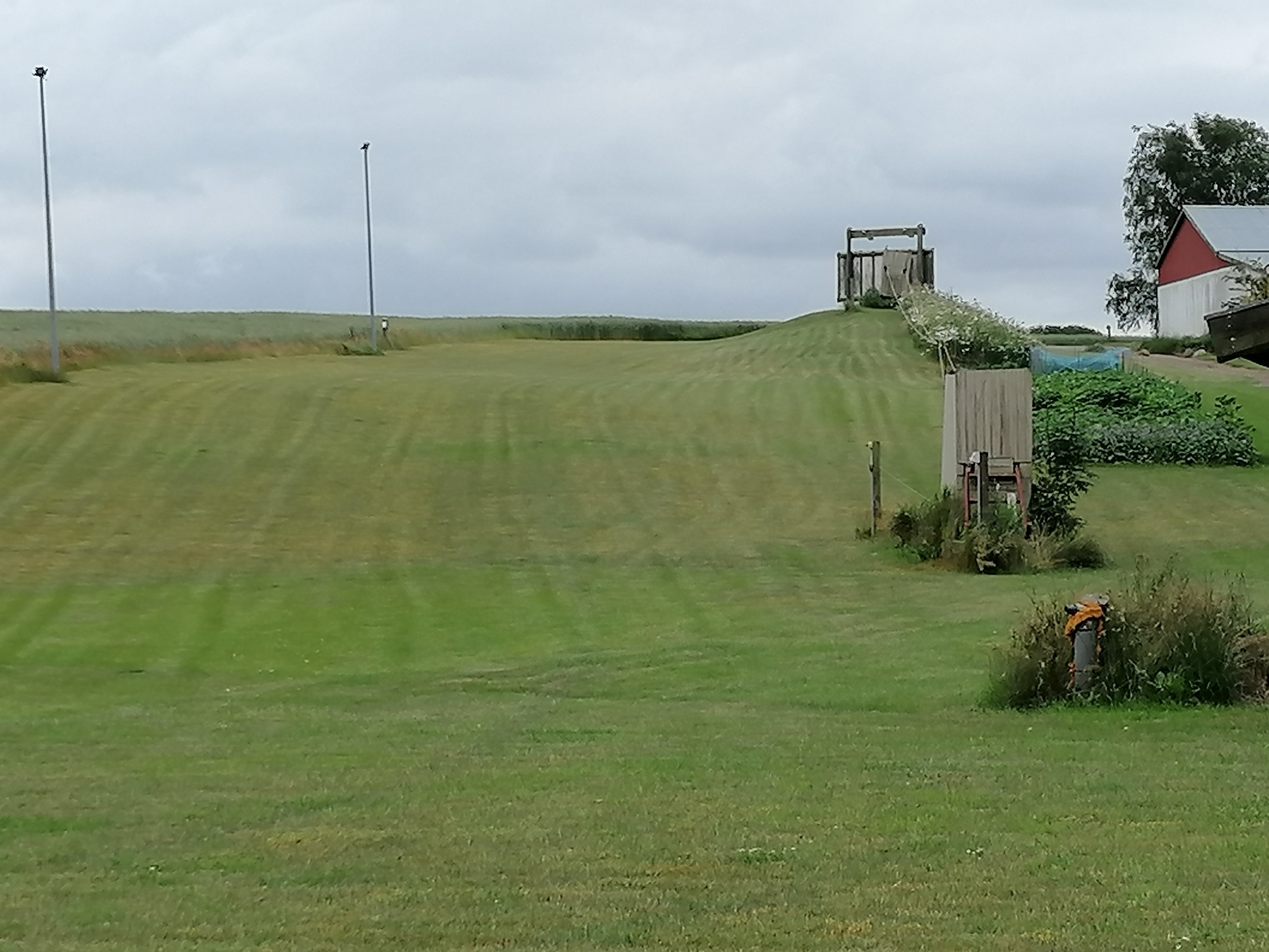 Anfängergelände mit Seillift.