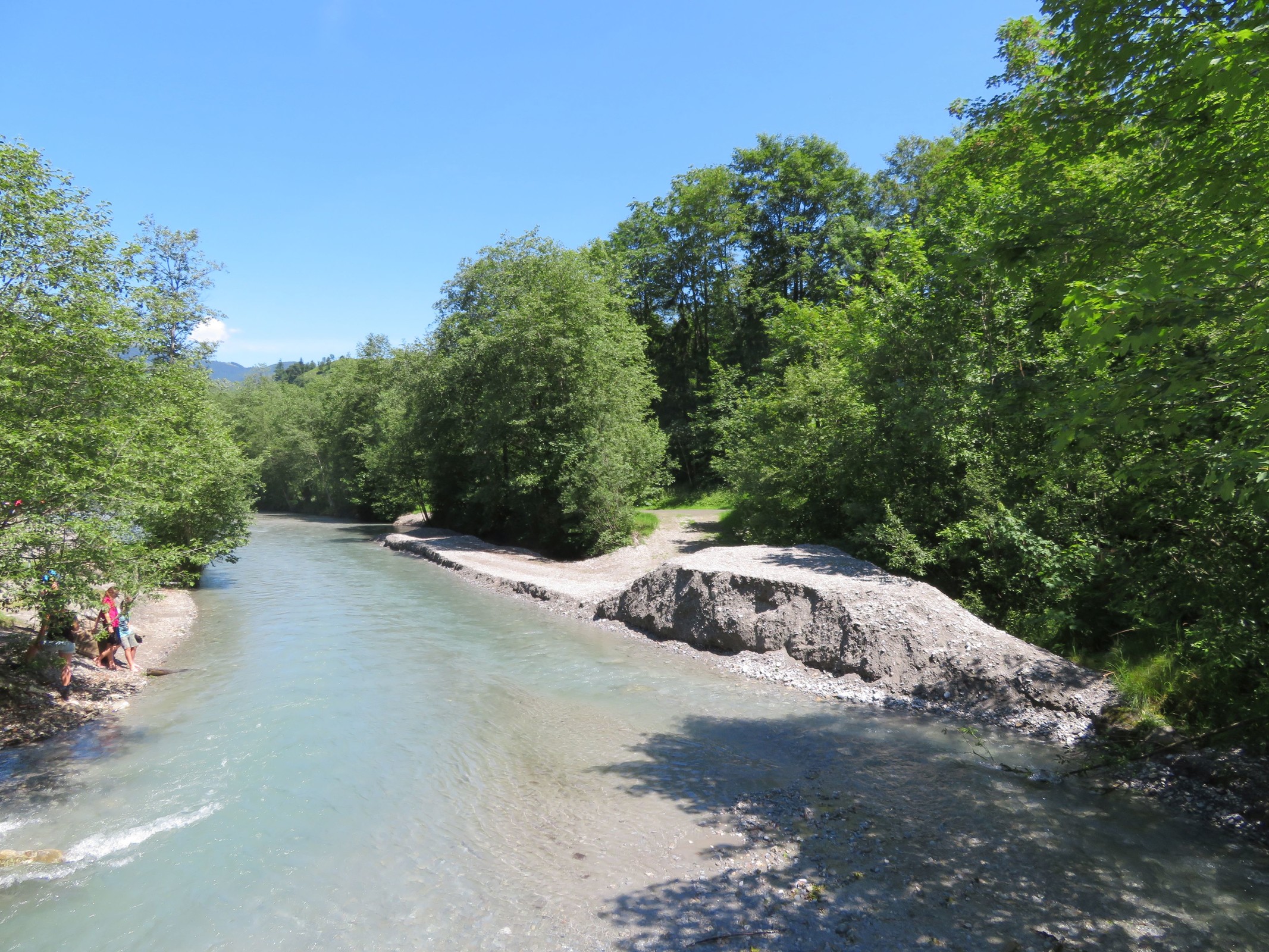 Zufluss zum Klammsee.