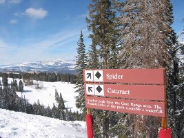 Steilabfahrten an der Rose Bowl