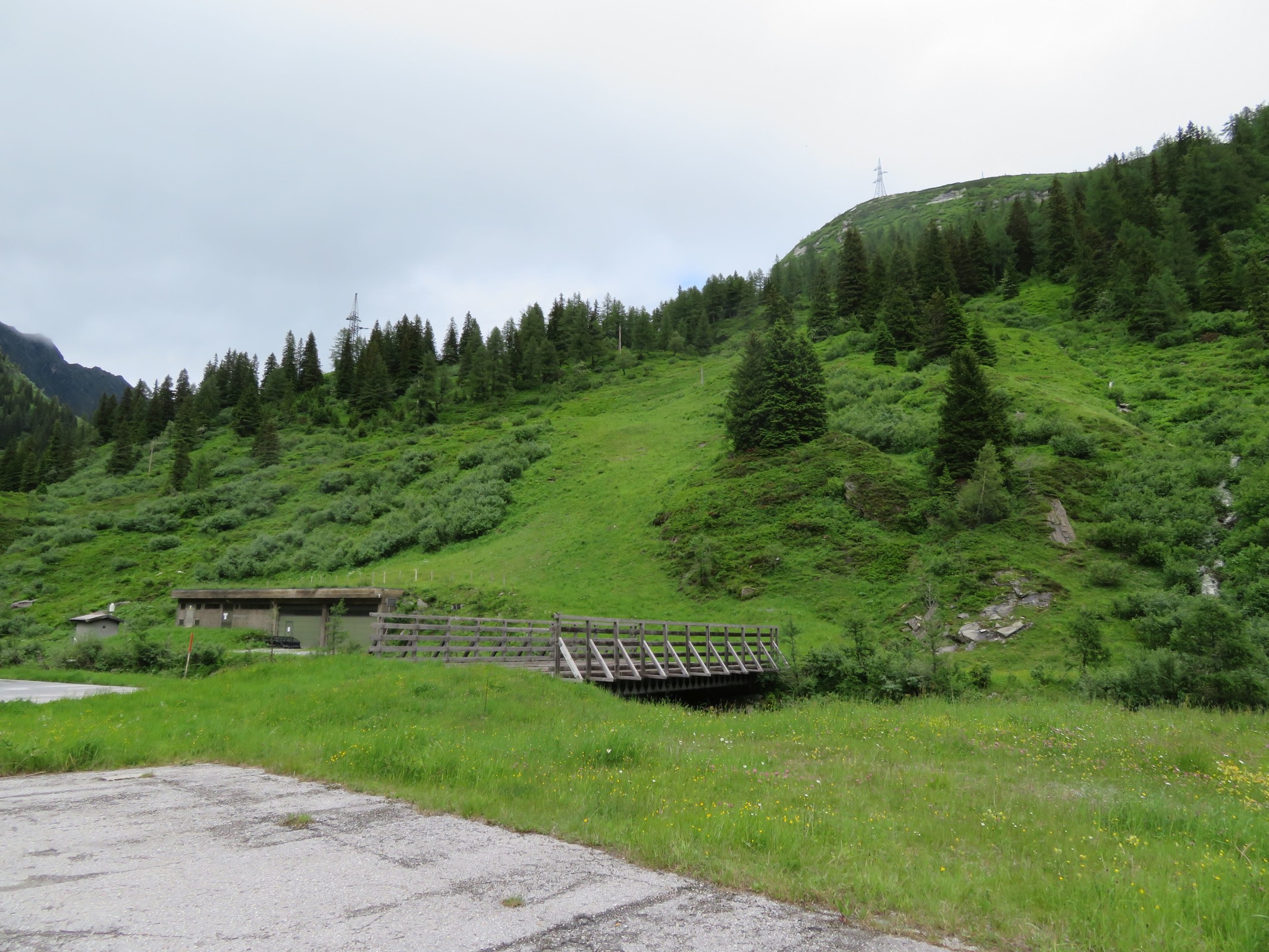 Schlusshang der schwarzen Talabfahrt "Schöneck".