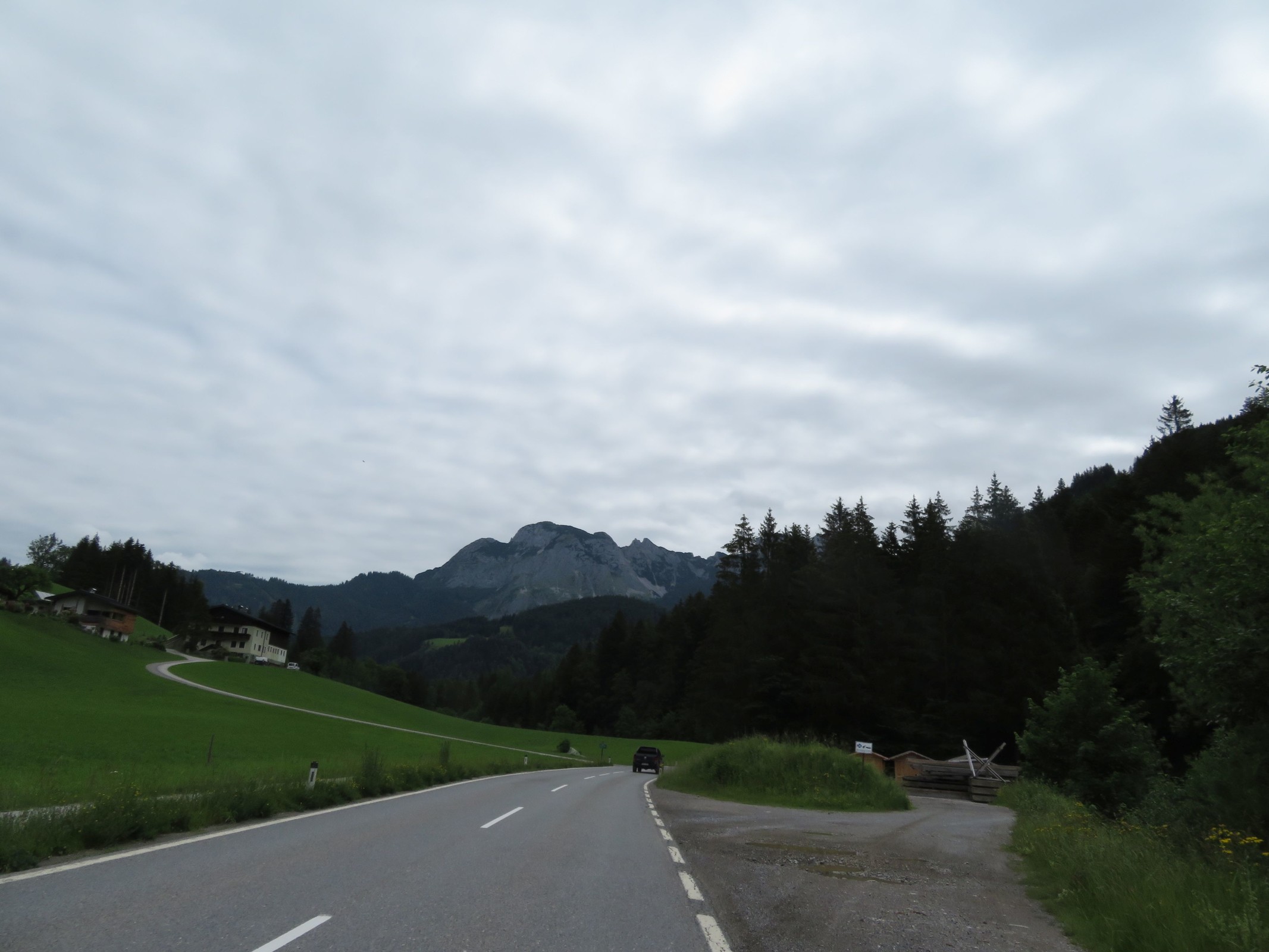 Das müsste bereits zwischen Annaberg und Gosau sein.