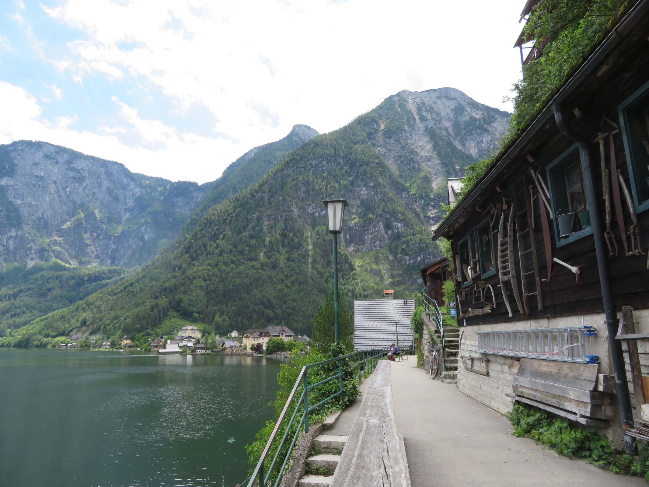 Eine kleine "Straße" mal hochgelaufen ;-).