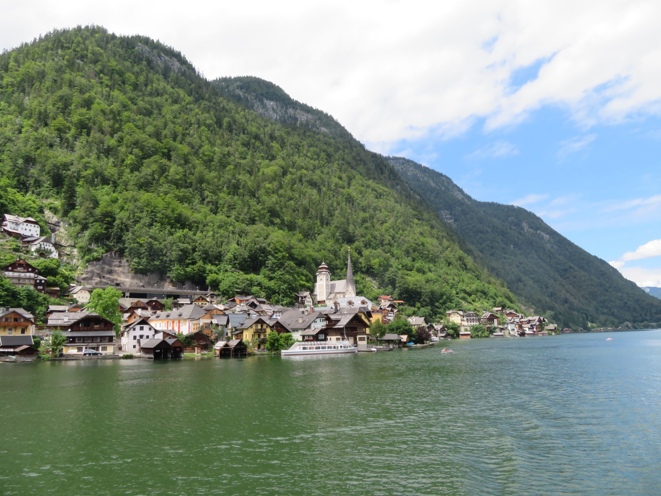 Blick auf Hallstatt.