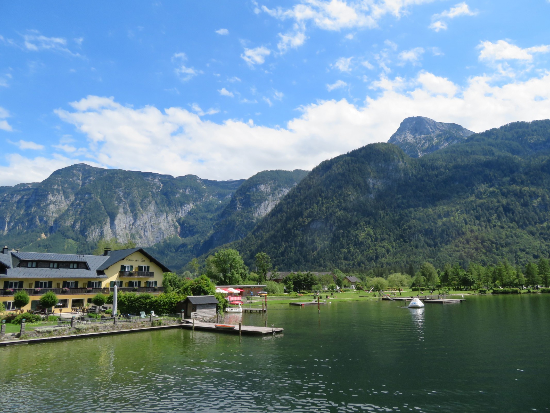 Obertraun Bootsanleger.