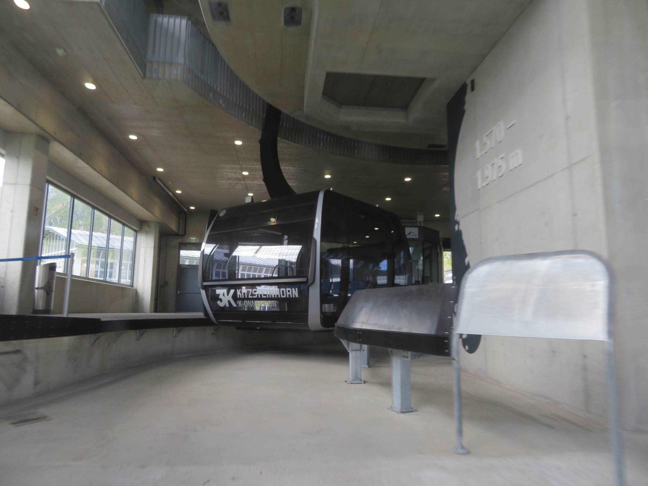 Bergstation von innen.