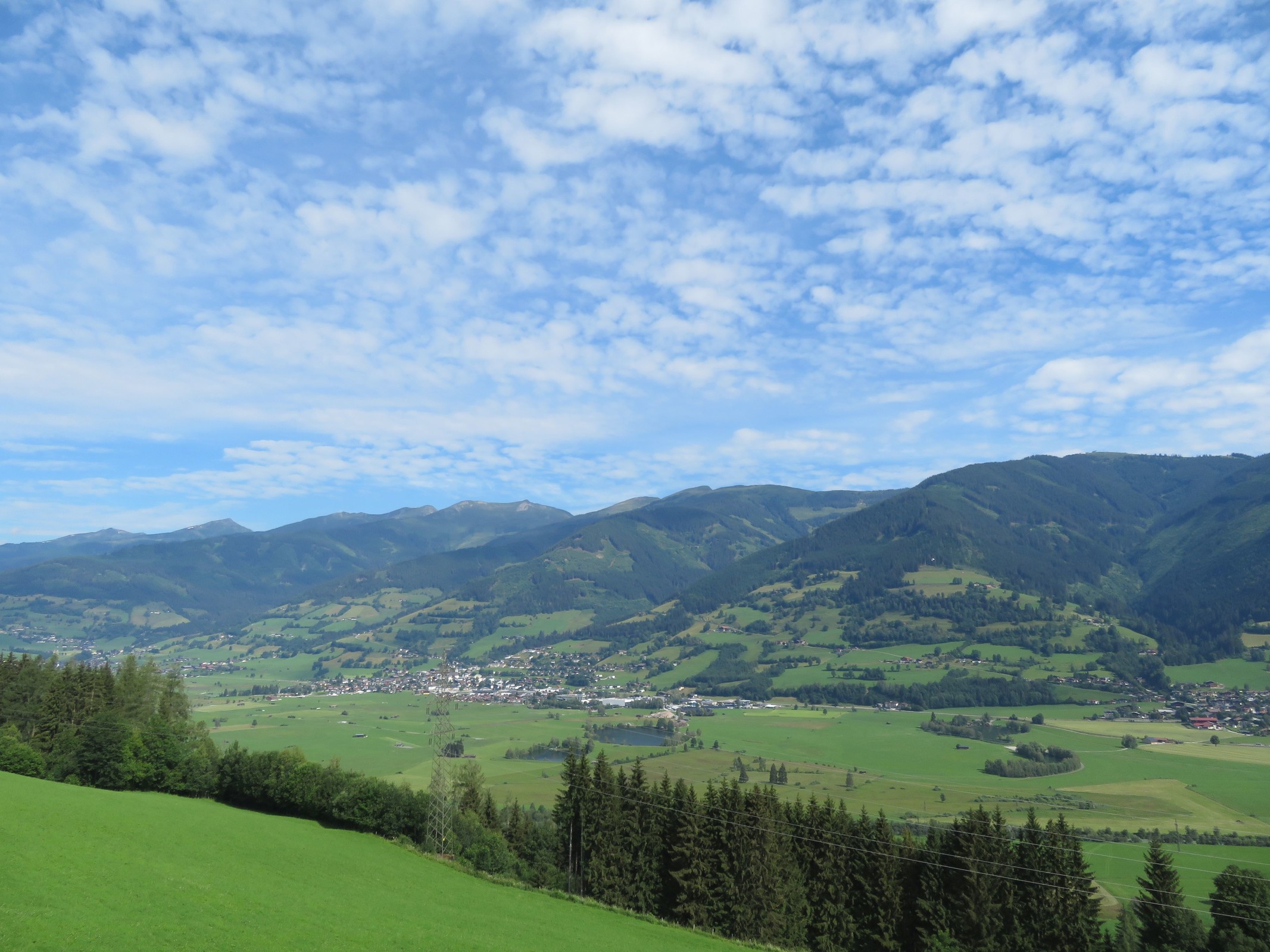Blick nach Piesendorf.
