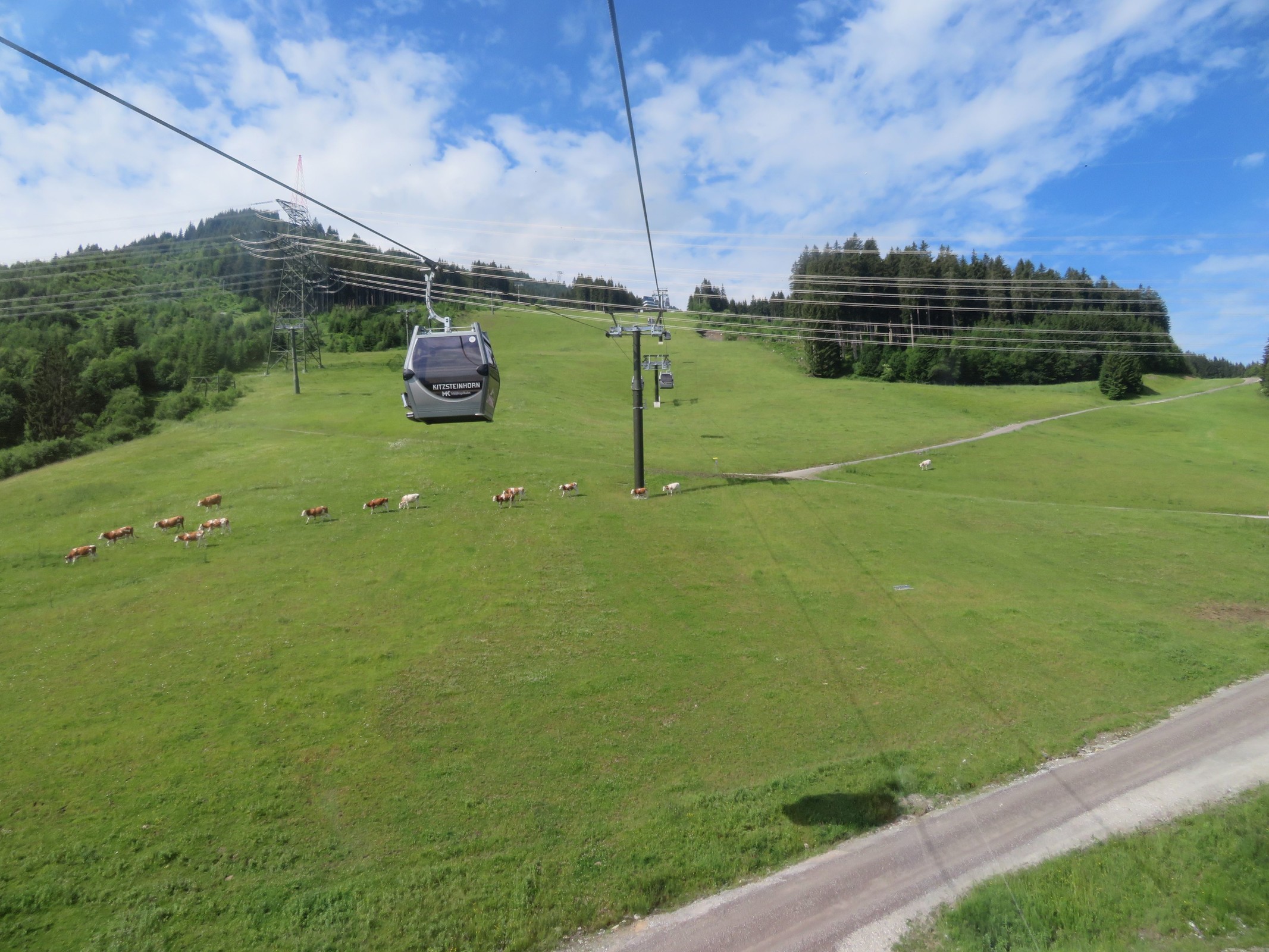 In der MK Maiskogelbahn Sektion II.