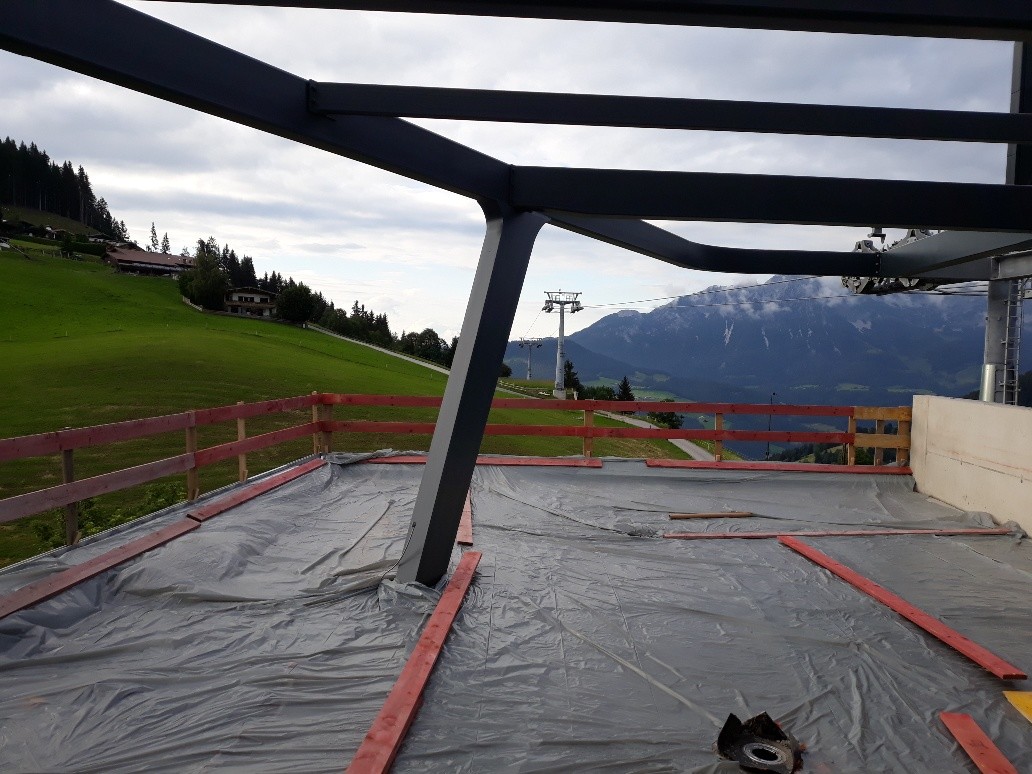 Terrasse Bergstation