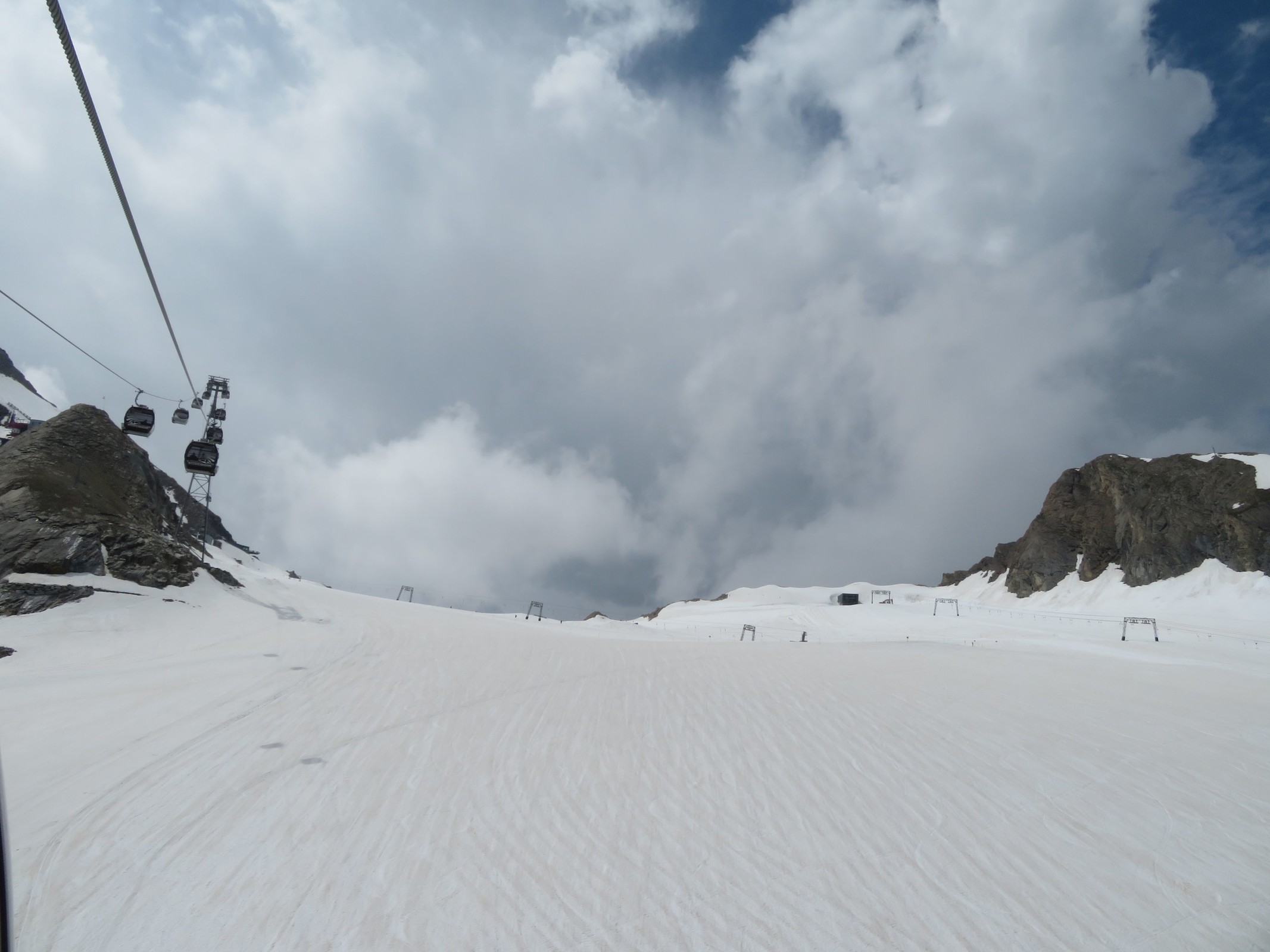 Gletscherplateau aus dem Gletscherjet 4.