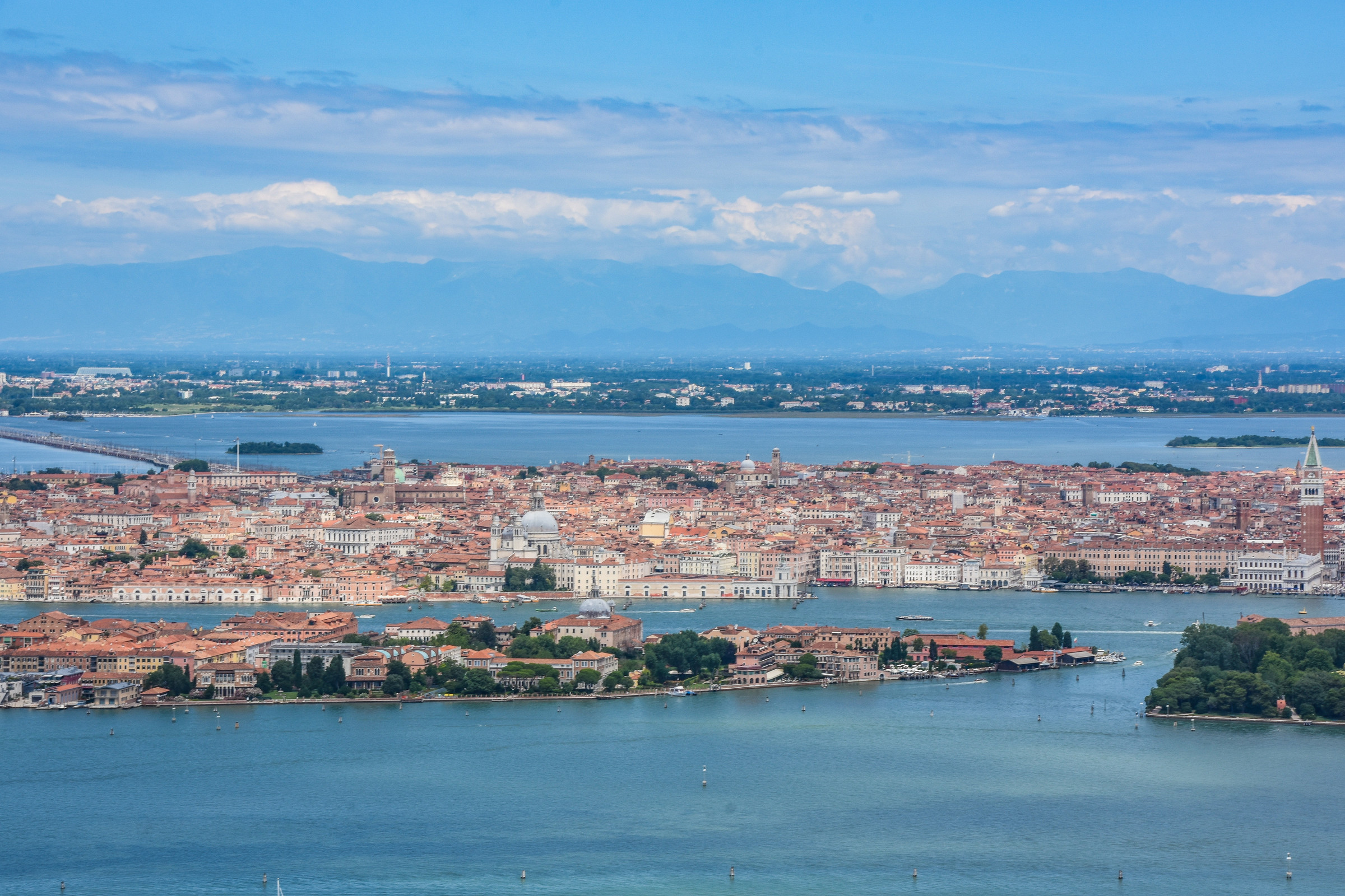 Blick auf Venedig