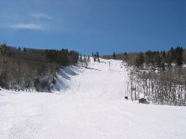 Hier war an diesem Tag wirklich vor uns noch gar niemand gefahren!