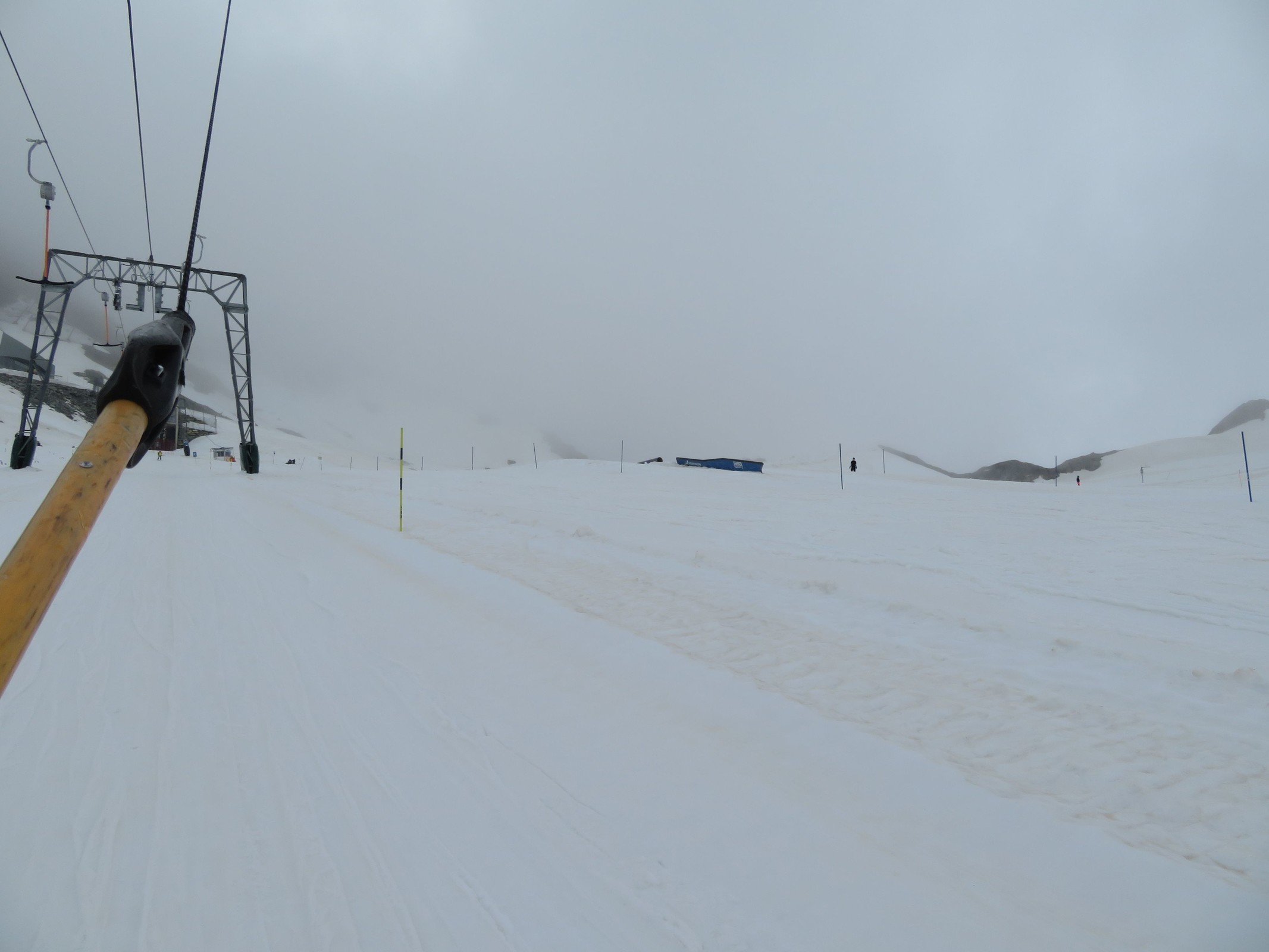 Blick auf die rechte Piste am Magnetköpfllift.