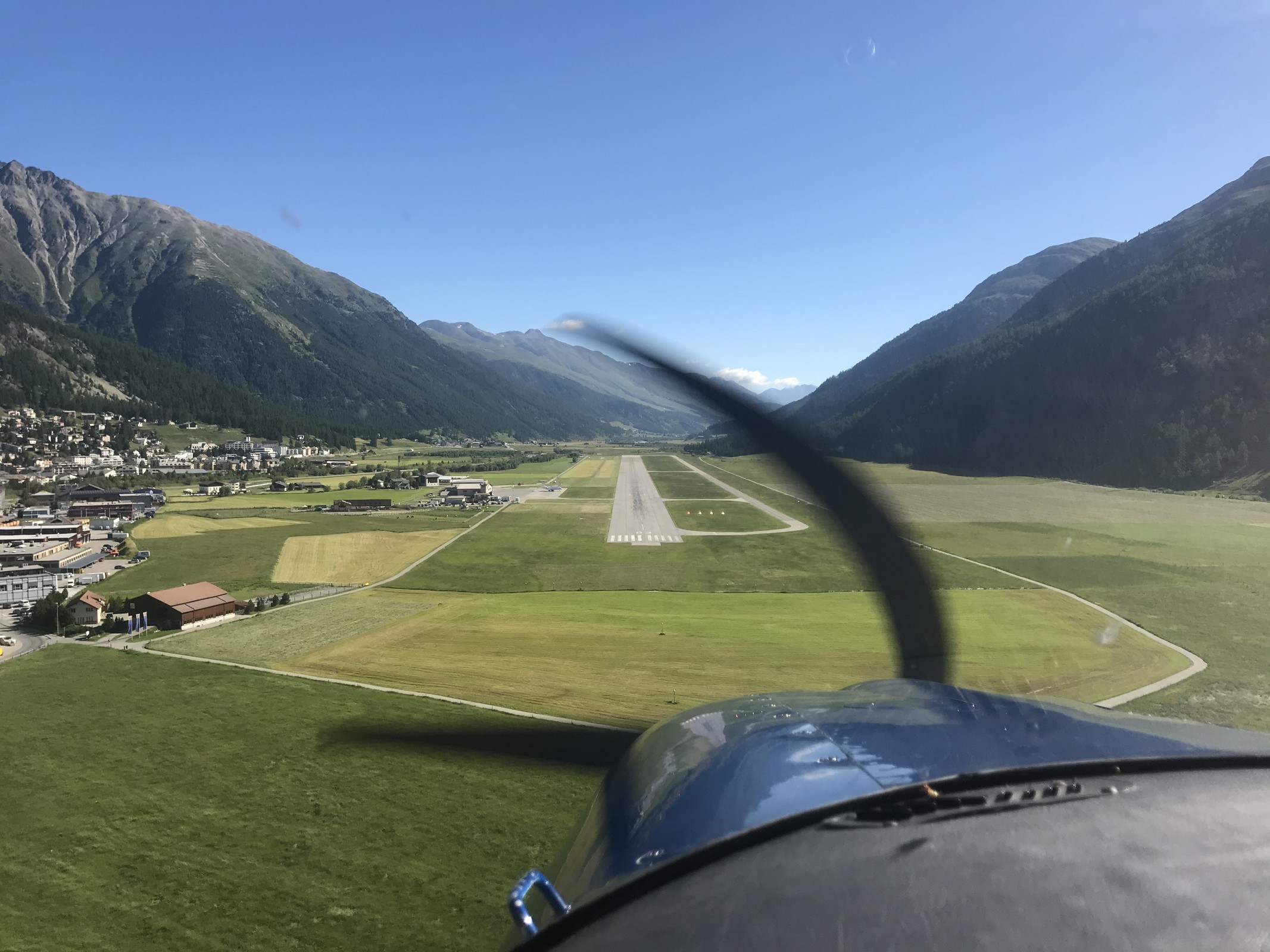 Flugplatz Samedan