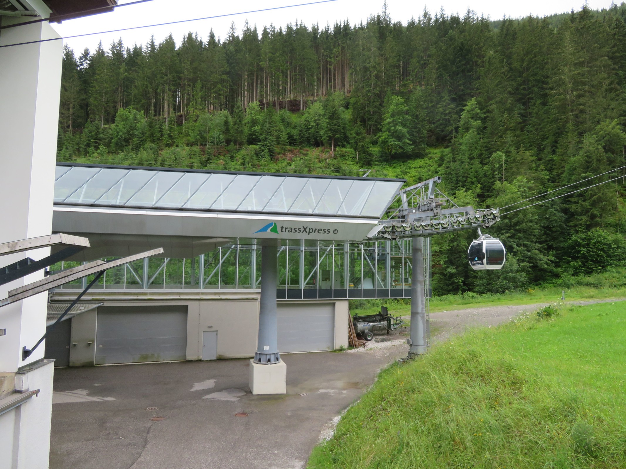 Talstation des trassXpress.