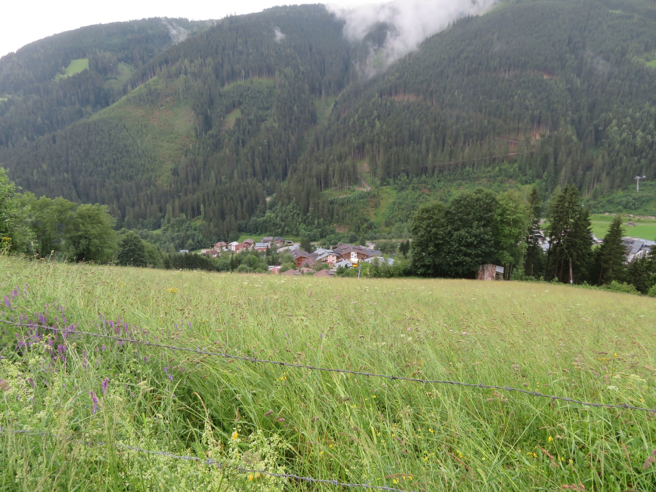 Gleiche Abfahrt talwärts.