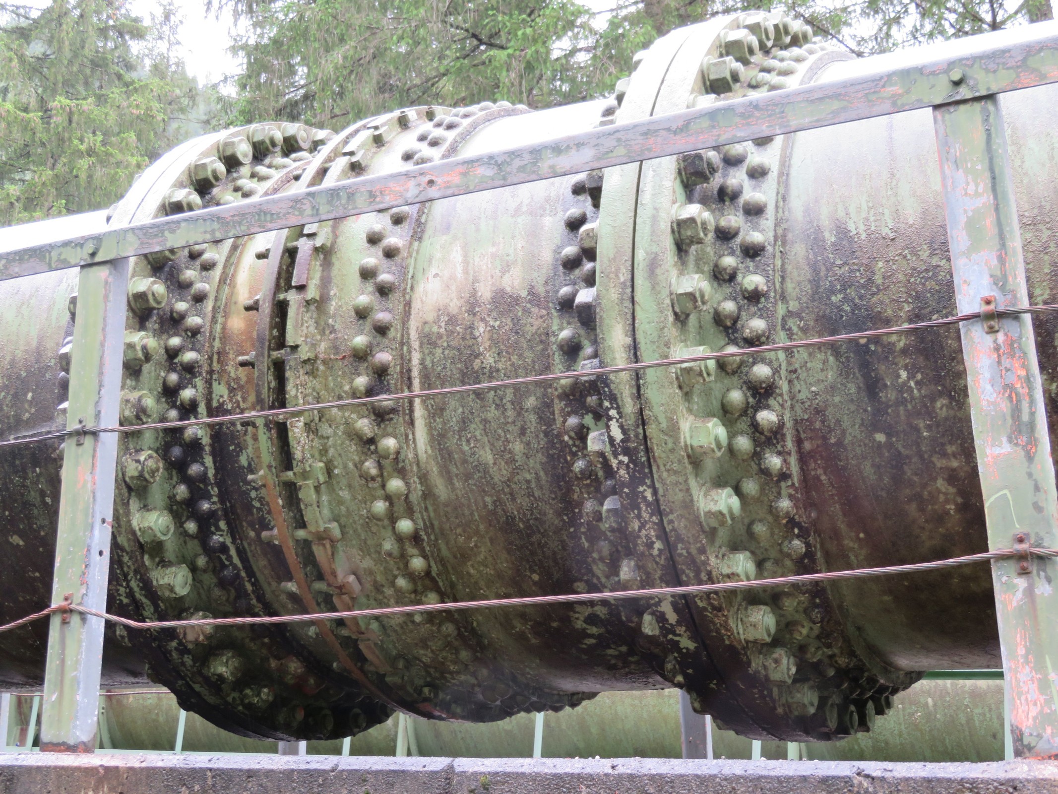 Dass sie noch genietet sind, stützt diese These.