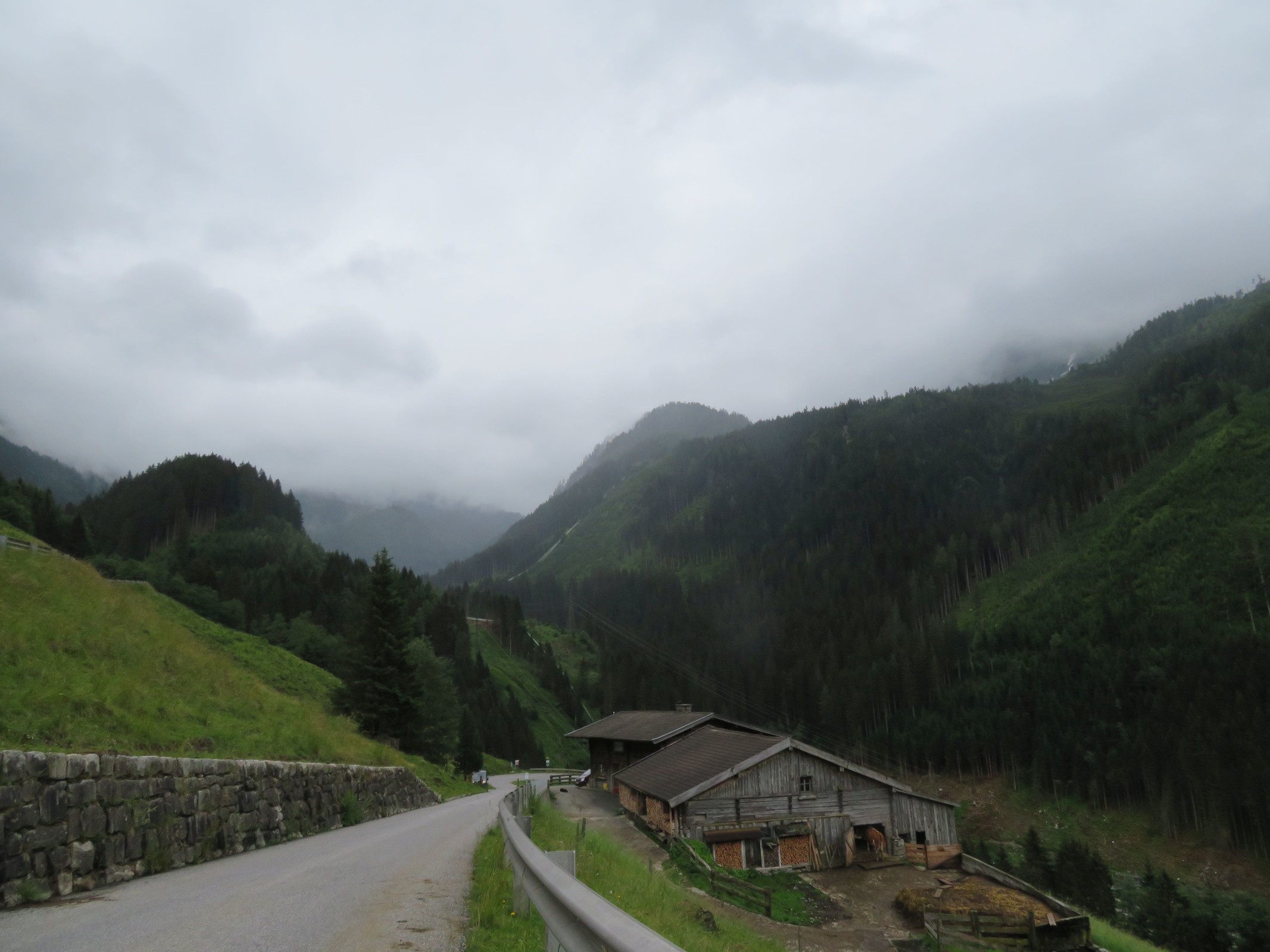 Und Blick taleinwärts.