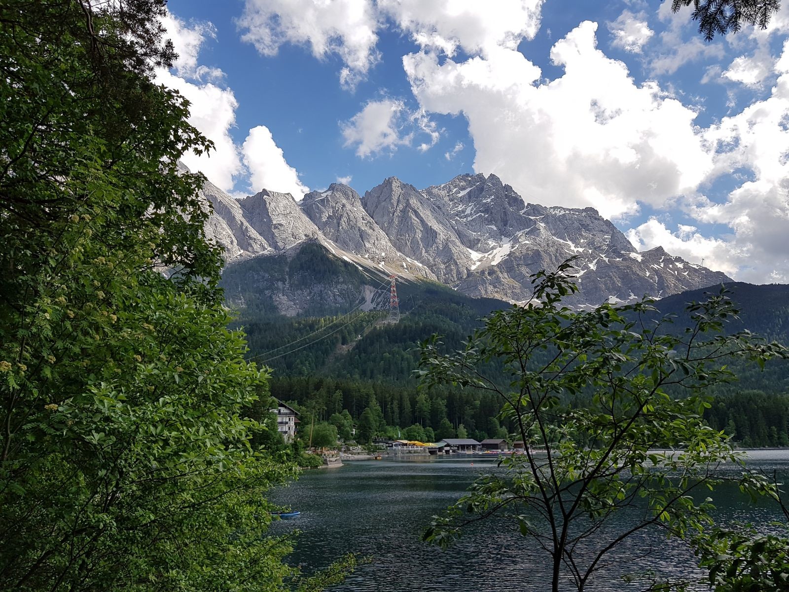 Dann machten wir noch einen kleinen Abstecher zum Eibseeufer
