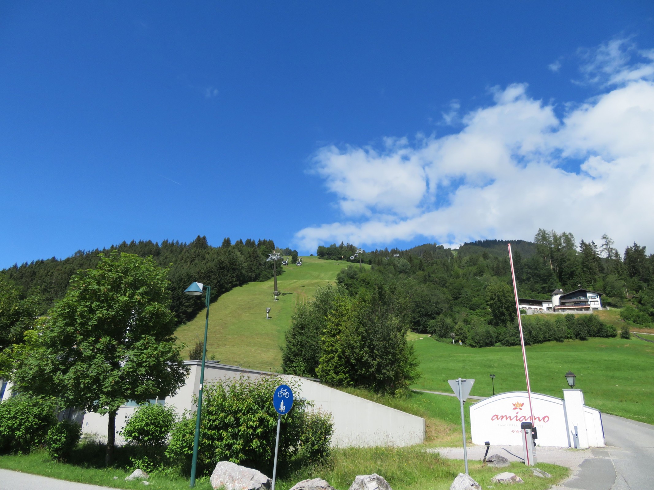 areitXpress mit der Schüttabfahrt an der Schmittenhöhe.