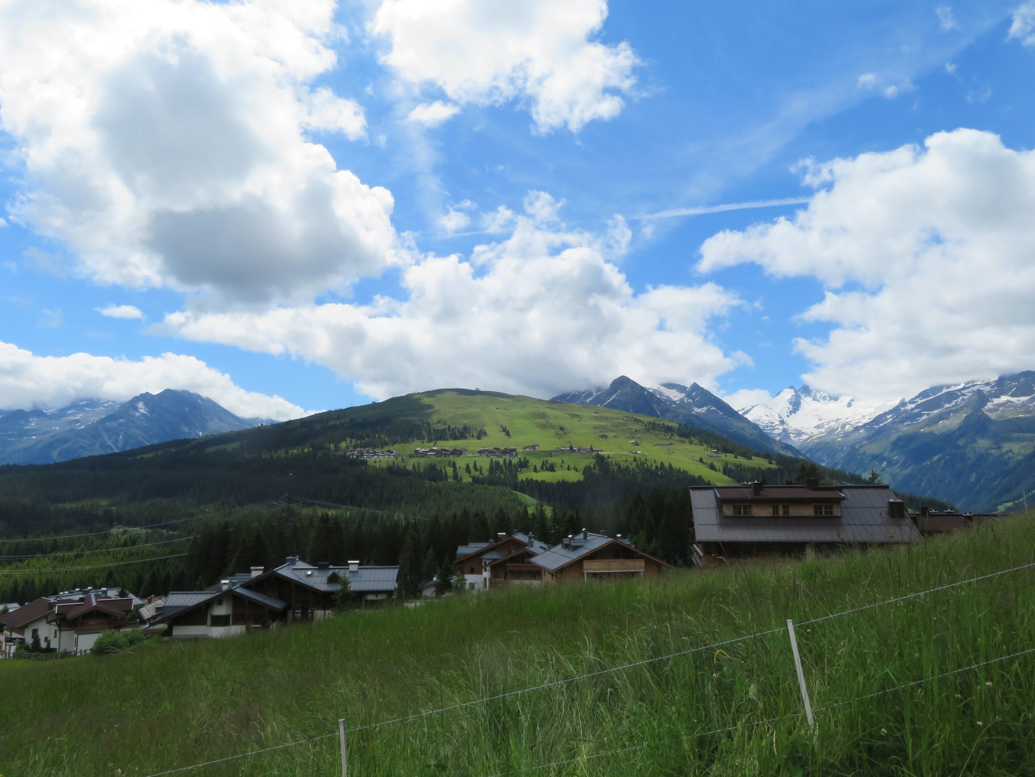 Blick aus Königsleiten zur Gerlosplatte.
