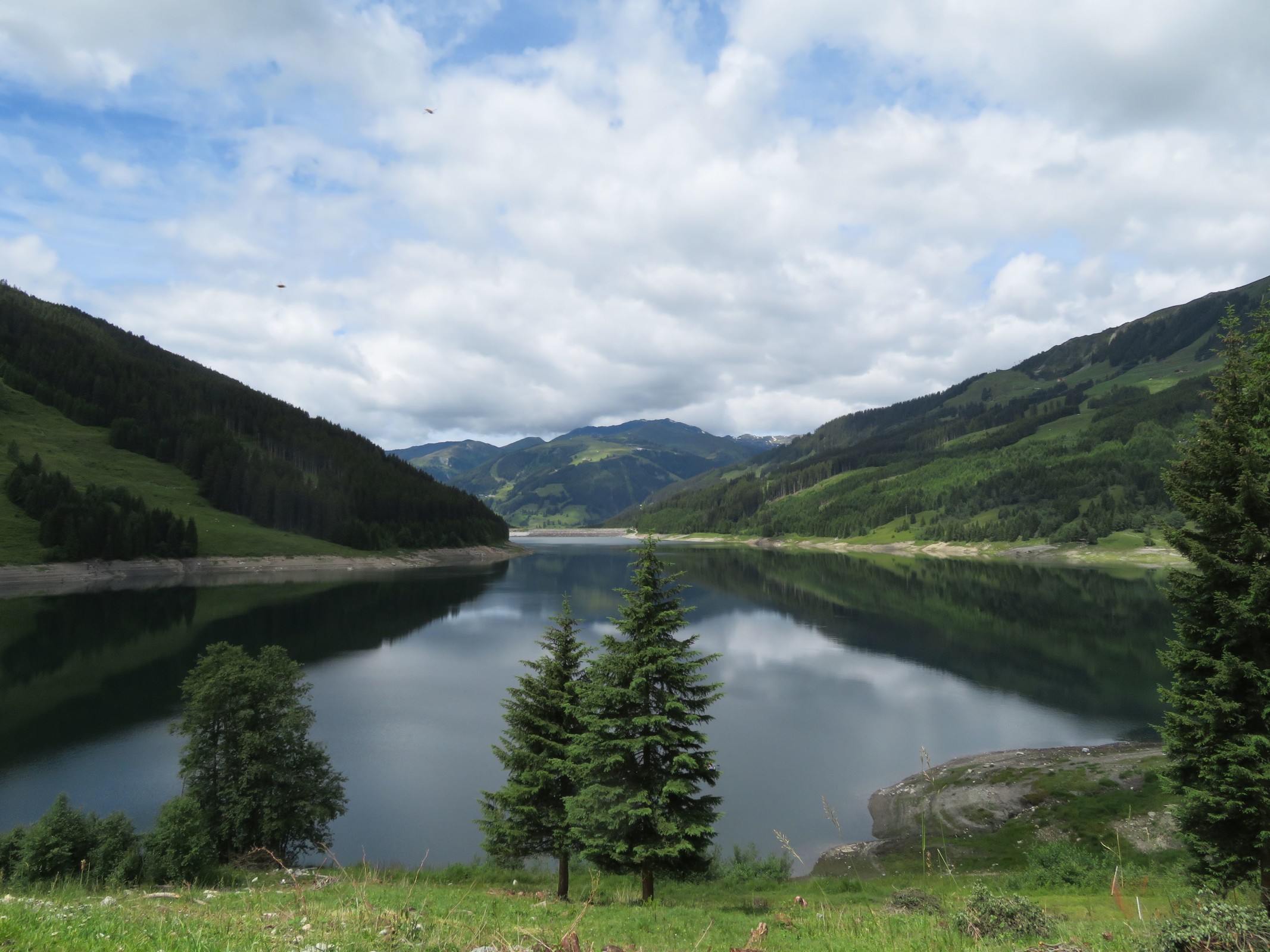 Und wieder vorne am Speicher Durlaßboden.