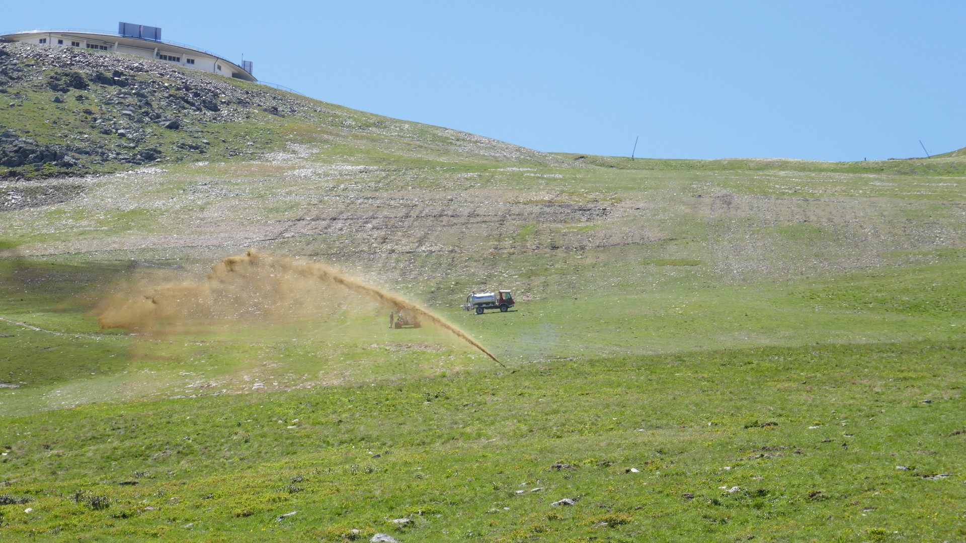 Wurde da auch an der Plazörabfahrt noch mal nachkorrigiert (glattgezogen)?