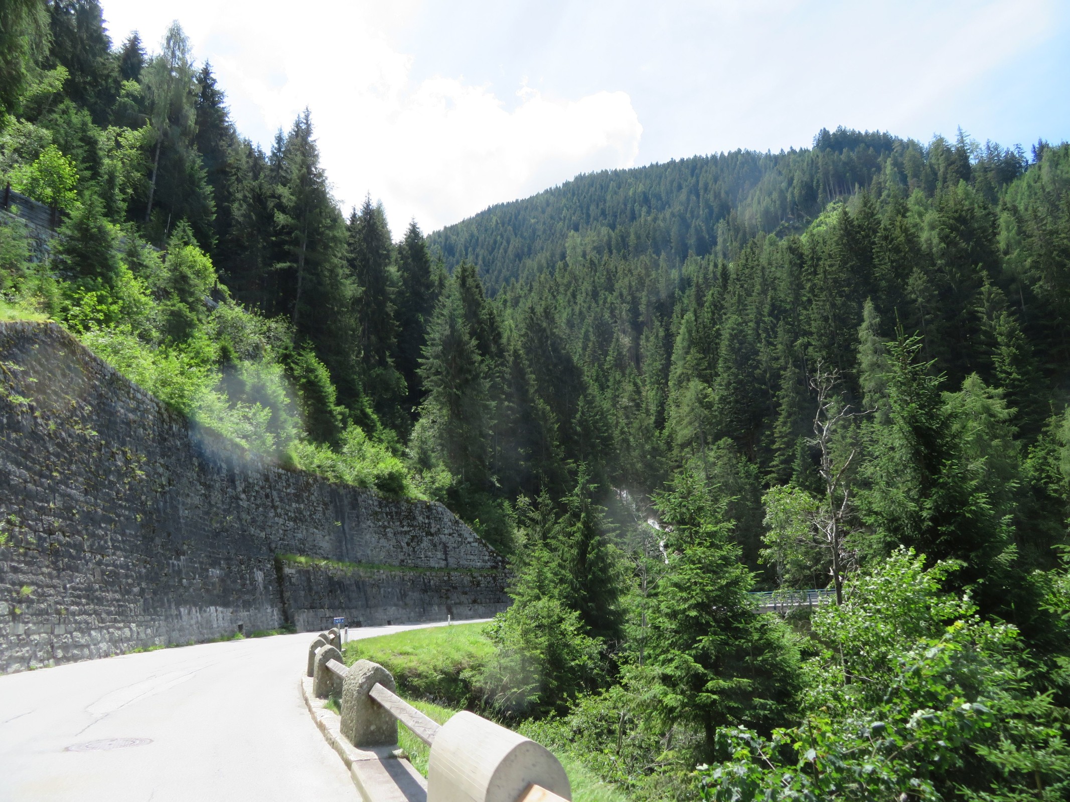Das müsste auf dem Gerlospass sein zwischen Königsleiten und Gerlos.