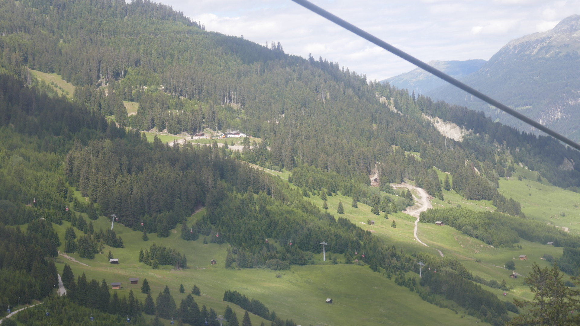 Baustelle an der Rodelbahn um die Kuhalm herum