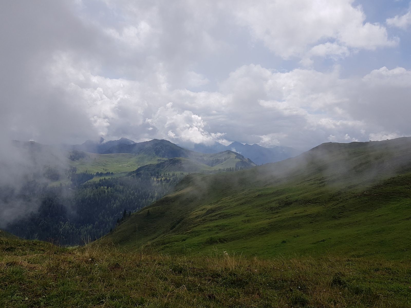 Das ist jetzt aber wirklich der letzte Ausblick nach Süden ;-) weils so schön war.